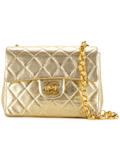 classic metallic flapt bag Chanel Vintage