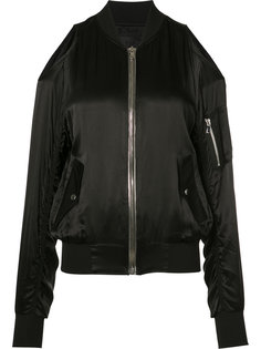 open shoulder bomber jacket Rta
