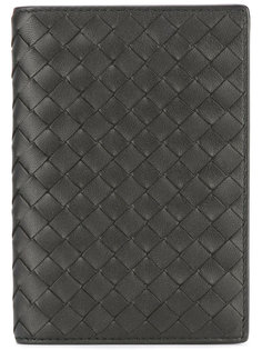 визитница с плетеным дизайном Bottega Veneta