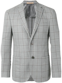 блейзер в клетку Corneliani