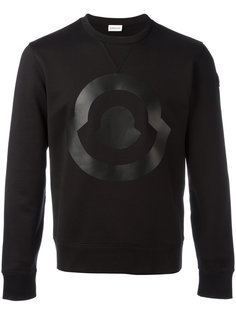толстовка с принтом-логотипом Moncler