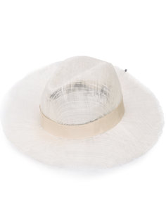 band detail fedora hat Eugenia Kim