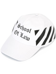 бейсболка с принтом School of Law Off-White