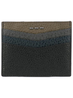 визитница дизайна колор-блок Fendi