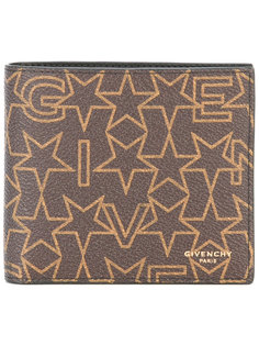 кошелек с фирменным звездным принтом  Givenchy