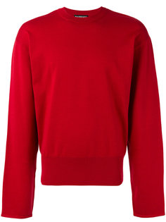 джемпер с отделкой в рубчик Balenciaga