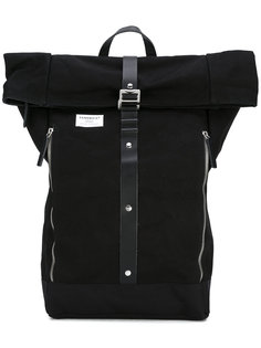 Rolf waxed backpack Sandqvist