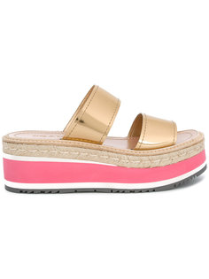 platform sandals Prada