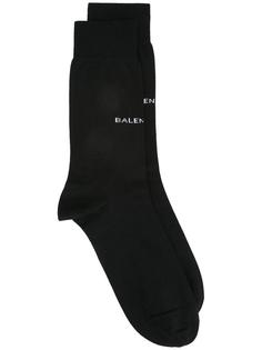носки с принтом-логотипом Balenciaga