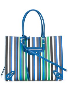 полосатая сумка-тоут Balenciaga