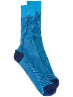 houndstooth pattern socks Issey Miyake Men