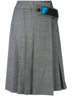 плиссированная юбка Prada