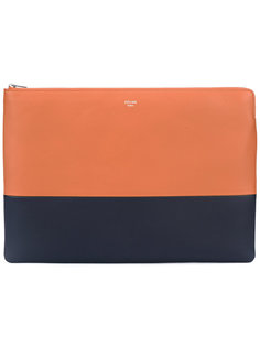 клатч с контрастным дизайном Céline