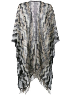 кардиган с зигзагообразным узором без застежки Missoni