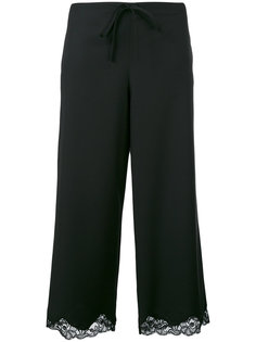 lace trim cropped trousers Alexander Wang
