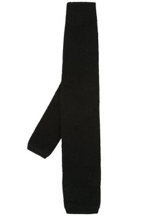 knitted ribbed trim tie Yohji Yamamoto Vintage