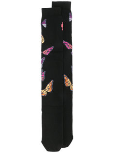 butterfly pattern socks Marcelo Burlon County Of Milan