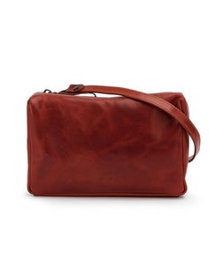 logo embossed small shoulder bag Marsèll