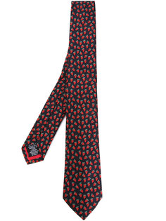 embroidered strawberries tie Paul Smith