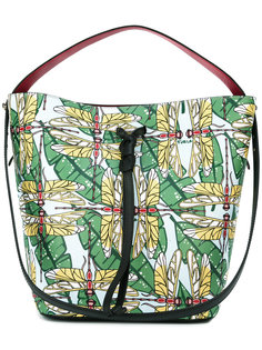 insect print tote Furla