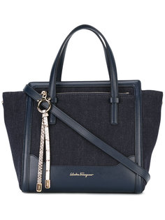 джинсовая сумка-тоут Salvatore Ferragamo