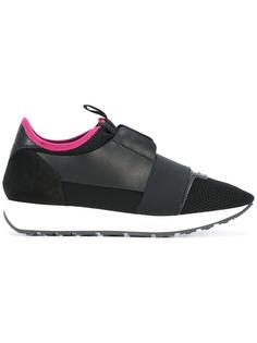 кеды с панельным дизайном Balenciaga