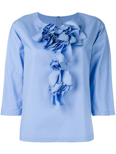 ruffled detail shift blouse Comme Des Garçons Comme Des Garçons