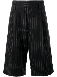 шорты в тонкую полоску Dries Van Noten