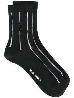 ribbed trim socks  Henrik Vibskov