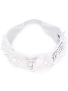 floral embellished headband Miu Miu
