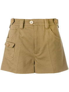 short cargo shorts Miu Miu