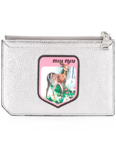 кошелек на молнии Miu Miu