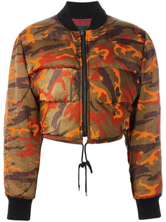 camouflage reversible bomber jacket Jean Paul Gaultier Vintage