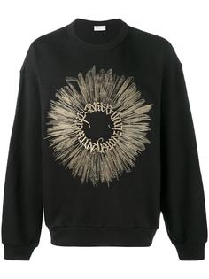 толстовка с психоделической вышивкой Dries Van Noten