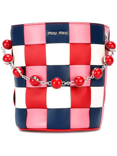 cube tote Miu Miu