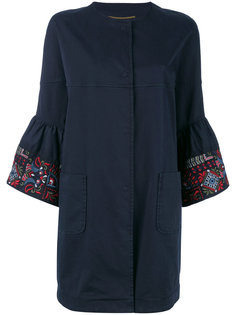 embroidered sleeve coat  Bazar Deluxe