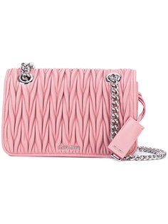 стеганая сумка через плечо Miu Miu