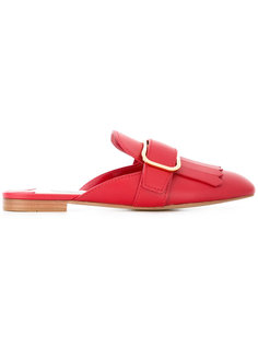 слиперы с бахромой Prada