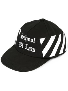 бейсболка с принтом School of Law Off-White