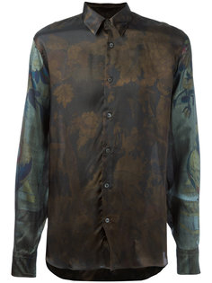 рубашка с цветочным узором Dries Van Noten