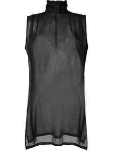 блузка с высокой горловиной Dries Van Noten