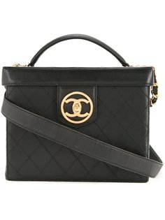 CC two-way cosmetic bag Chanel Vintage