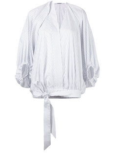 блузка с присборенными  рукавами  Chalayan