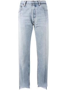 джинсы с необработанными краями   Vetements