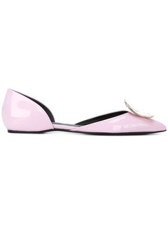 square plaque ballerinas  Roger Vivier