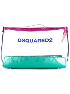 клатч на молнии Dsquared2
