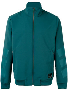 striped sleeves bomber jacket Adidas Originals