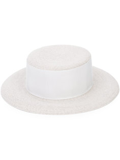 thick band fedora hat Eugenia Kim