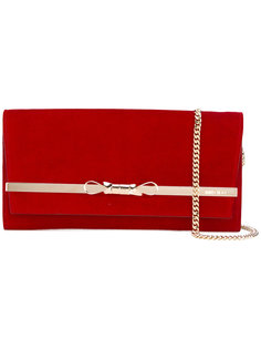 gold-tone chain clutch Jimmy Choo