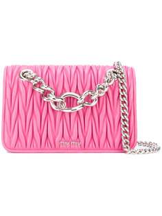 quilted shoulder bag Miu Miu